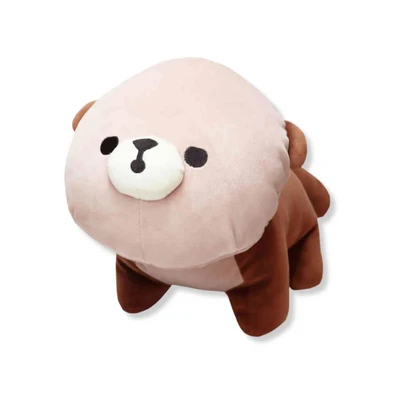 Gambar MofmoFriends Boneka Plush Sea Otter Ukuran S - Cokelat
