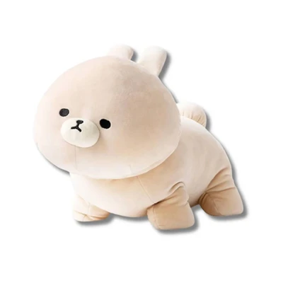 Gambar MofmoFriends Boneka Plush Netherland Dwarfs Ukuran S - Krem