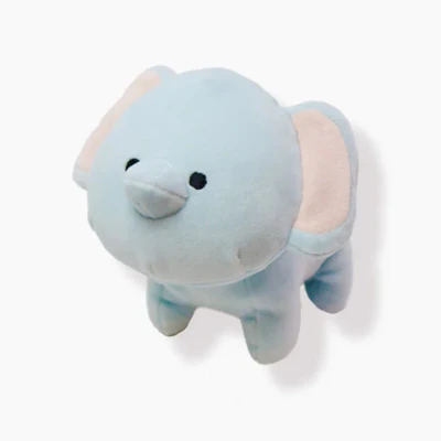 Gambar MofmoFriends Boneka Plush Elephant Ukuran S - Biru