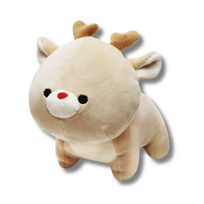 Gambar MofmoFriends Boneka Plush Reindeer Ukuran S - Krem