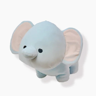 Gambar MofmoFriends Boneka Plush Elephant Ukuran M - Biru