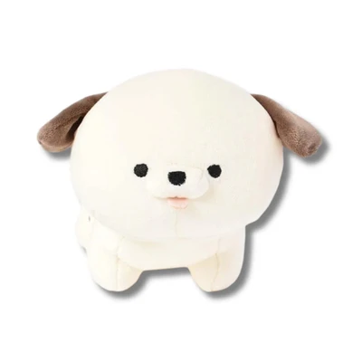 Gambar MofmoFriends Boneka Plush Pekingese Ukuran S - Putih