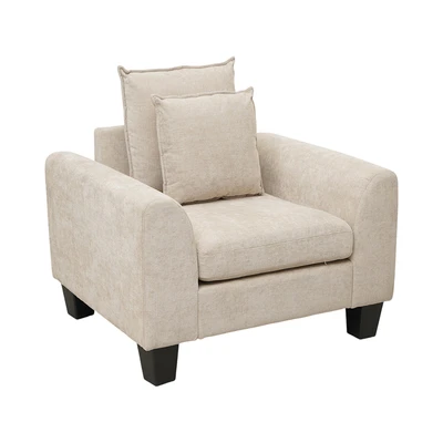 Gambar Selma Morris Set Sofa Fabric - Krem Beige