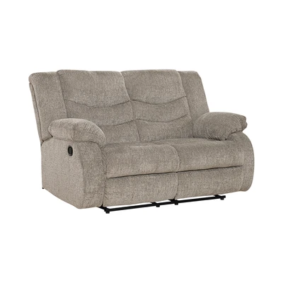 Gambar Ashley Tulen II Sofa Recliner Fabric 2 Seater - Abu-Abu