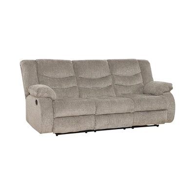 Gambar Ashley Tulen II Sofa Recliner Fabric 3 Seater - Abu-Abu