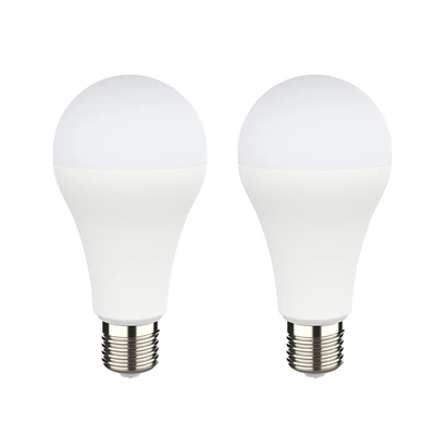 Gambar Krisbow Sync Smart Bohlam LED WiFi 14 Watt 1400 Lumen RGBCW E27 Set 2 pcs - Mix