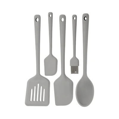 Gambar Cooking Color Helix Pisau & Peralatan Masak Turnable - Abu-Abu