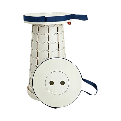 Gambar Azko Bangku Lipat Telescopic - Krem Beige