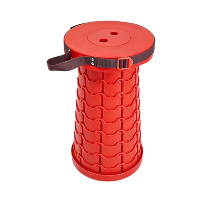 Gambar Azko Bangku Lipat Telescopic - Merah