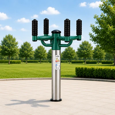 Gambar Soleil Hand Massager Outdoor AZ-OG008 - Hijau/Silver