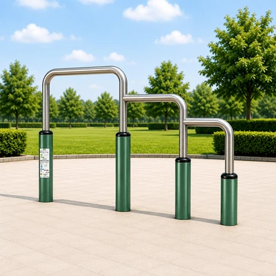 Gambar Soleil Leg Bar Outdoor AZ-OG009 - Hijau/Silver