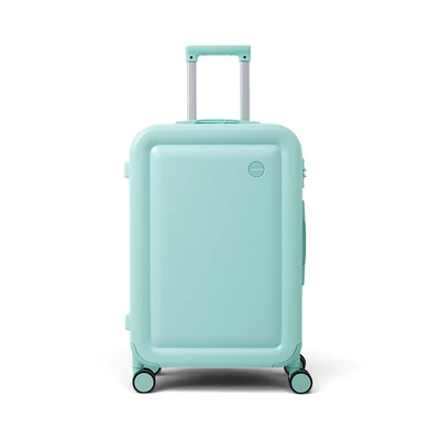 Gambar Passport Sugar Cube Koper ABS TSA Lock 24 Inch - Hijau Mint Candy