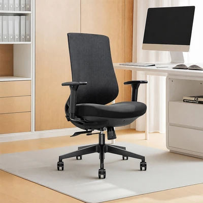 Gambar Sieben Bravo Kursi Kantor Sandaran Rendah - Hitam