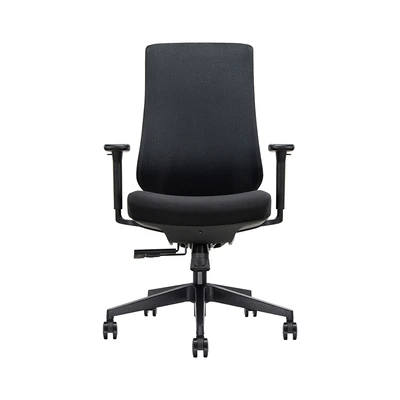 Gambar Sieben Bravo Kursi Kantor Sandaran Rendah - Hitam
