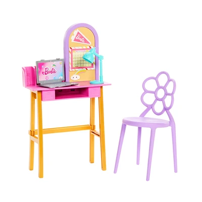Gambar Barbie Playset World Study Time JKB64 - Mix