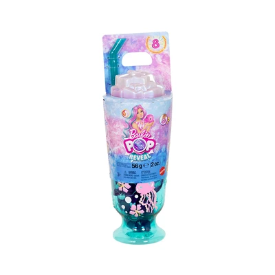 Gambar Barbie Set Boneka Pop Reveal Sea Slushy Series Blonde JKF62 - Mix