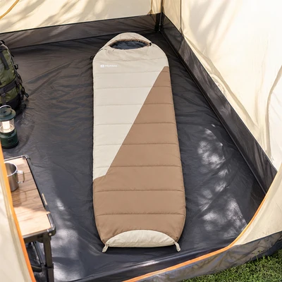 Gambar Montec Sleeping Bag Ultralight Mummy - Cokelat Beige