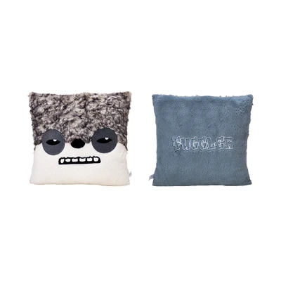 Gambar Fuggler Bantal Sofa Sketchy Squirrel 38x38 cm - Putih/Abu-Abu