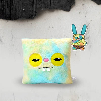 Gambar Fuggler Bantal Sofa Wacky Rabbit 38x38 cm - Mix