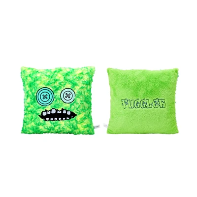 Gambar Fuggler Bantal Sofa Weird Monster 38x38 cm - Hijau