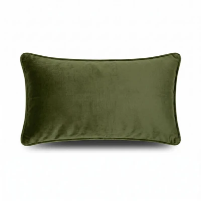 Gambar Informa Sarung Bantal Sofa Velvet 30x50 cm - Hijau Tua