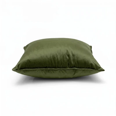 Gambar Informa Sarung Bantal Sofa Velvet 45x45 cm - Hijau Tua