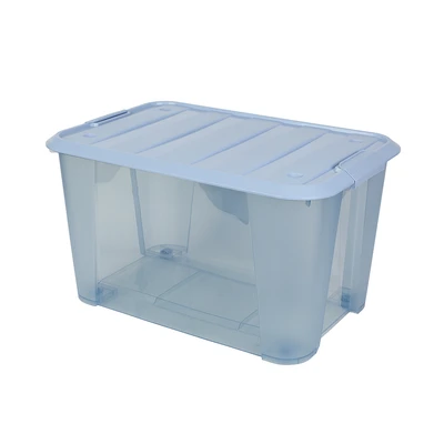 Gambar Stora Mira Kotak Penyimpanan Dengan Tutup 54.5x30x33cm - Biru
