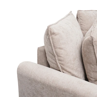 Gambar Selma Morel Sofa Sectional Fabric L - Krem Beige