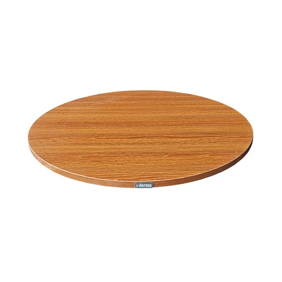 Gambar Informa Heva Permukaan Meja MDF 60 cm - Cokelat Teak