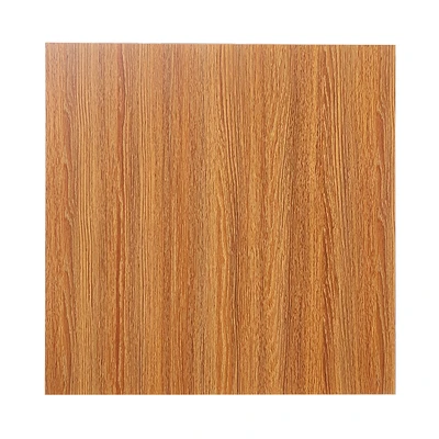 Gambar Informa Heva Permukaan Meja MDF 60x60 cm - Cokelat Teak