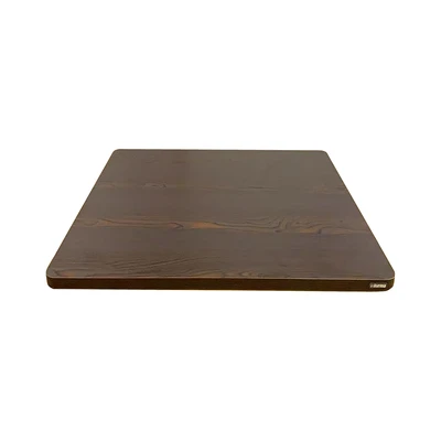 Gambar Informa Heva Permukaan Meja MDF 60x60 cm - Cokelat Dark Walnut