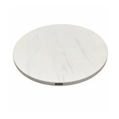 Gambar Informa Heva Permukaan Meja MDF Marble 60 cm - Putih