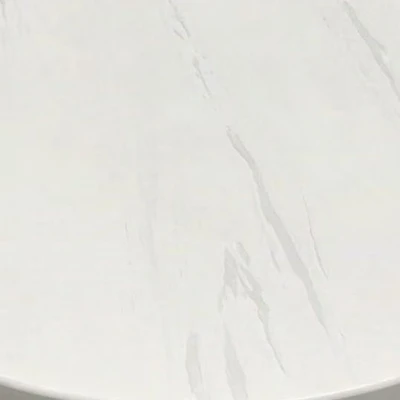 Gambar Informa Heva Permukaan Meja MDF Marble 60 cm - Putih
