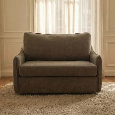 Gambar Selma Timon Sofa Bed Fabric - Cokelat