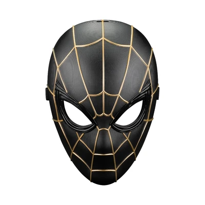 Gambar Top Gear ZD Roleplay Mask Spider-Man - Hitam/Gold