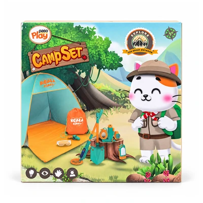 Gambar Paso Tenda Bermain Anak Set 19 pcs DE61419 - Mix
