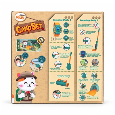 Gambar Paso Tenda Bermain Anak Set 19 pcs DE61419 - Mix
