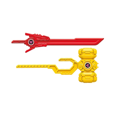 Gambar Alpha Group Quantum Heroes Dinoster Action Robot Quick Switch Raptor Tron - Mix