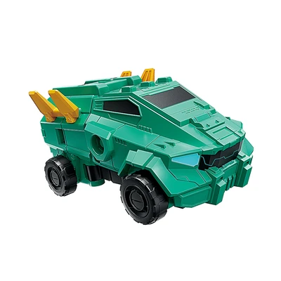 Gambar Alpha Group Quantum Heroes Dinoster Action Robot Quick Switch Stego Blast Wing - Biru