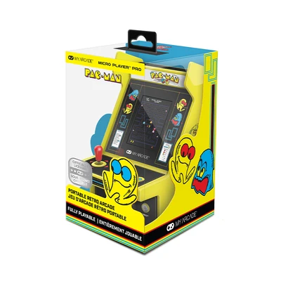 Gambar Kiddy Fun Playset My Arcade Pac-Man Micro Player Pro Portabel - Kuning/Hitam
