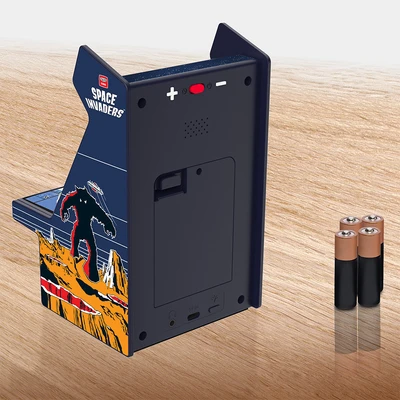 Gambar Kiddy Fun Playset My Arcade Space Invaders Micro Player Pro Portabel - Biru Tua
