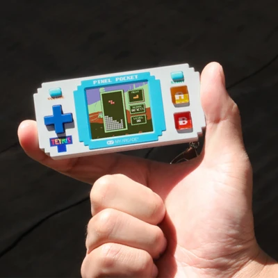 Gambar Kiddy Fun My Arcade Tetris Pixel Pocket Mini Portabel - Putih