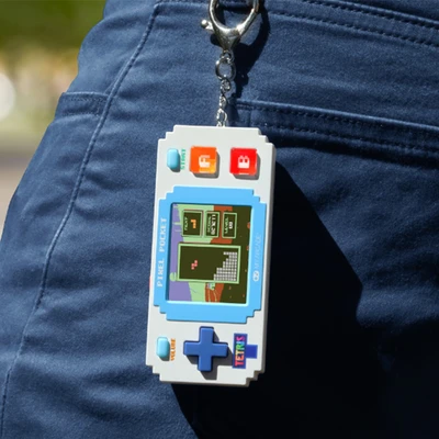 Gambar Kiddy Fun My Arcade Tetris Pixel Pocket Mini Portabel - Putih