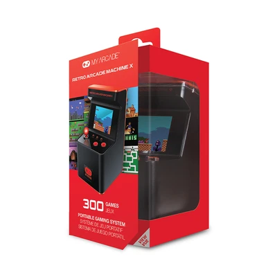 Gambar Kiddy Fun Playset My Arcade Retro Machine X Portabel - Hitam