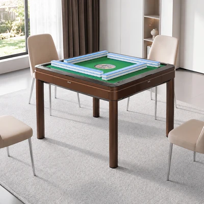 Gambar Informa Meja Bermain Mahjong T200 - Cokelat Walnut