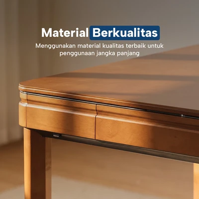 Gambar Informa Set Meja Mahjong Automatic T200 - Cokelat Walnut
