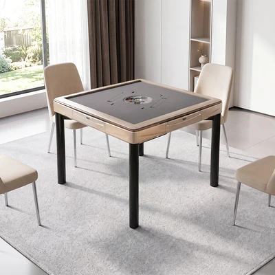 Gambar Informa Meja Bermain Mahjong - Cokelat Walnut