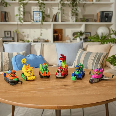 Gambar Paw Patrol The Dino Movie Set Minifigure Dino Theme Vehicle Random