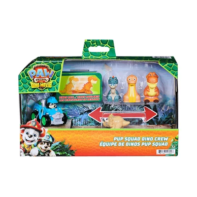 Gambar Paw Patrol The Dino Movie Set Minifigure Pup Squad Dino Crew - Mix
