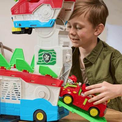 Gambar Paw Patrol The Dino Movie Playset Dino Mobile Headquarters - Mix